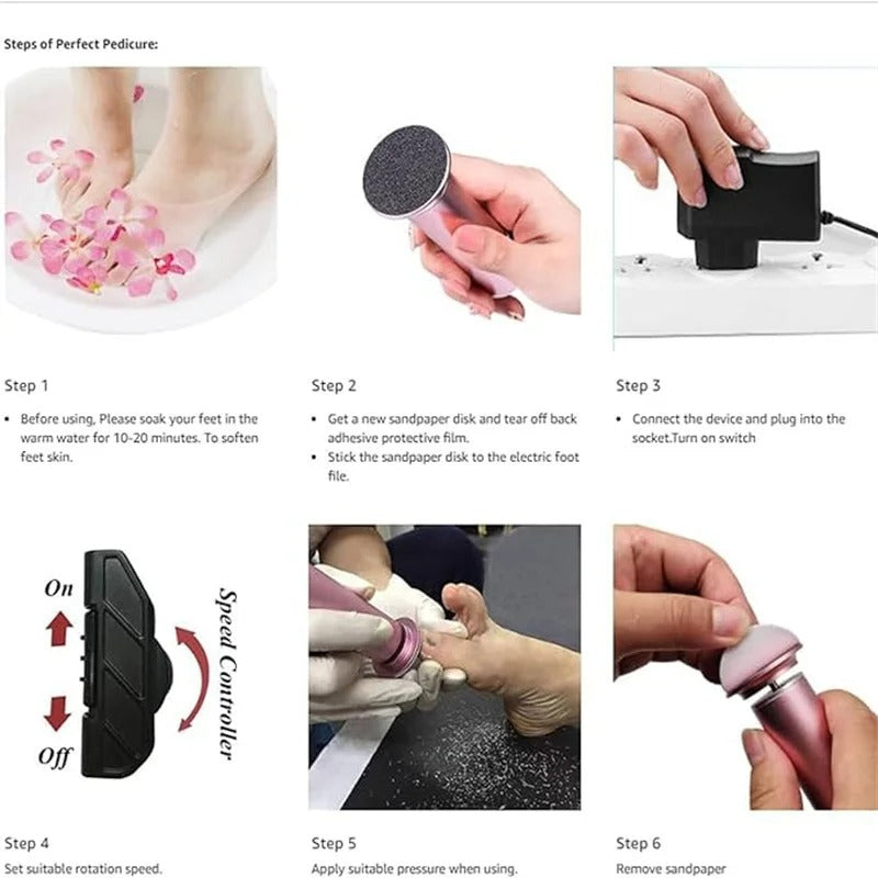 LUSHE Foot Callus Remover